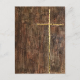 Gold Cross Postcard