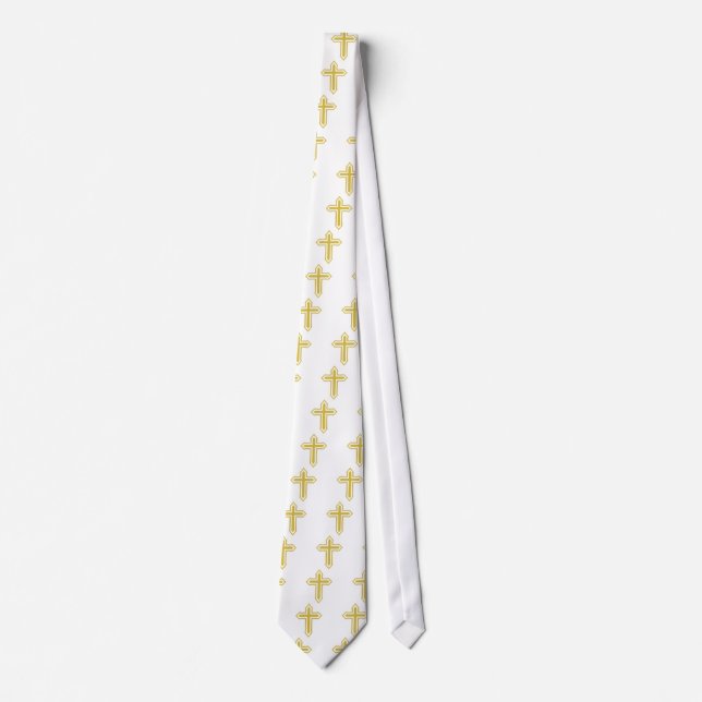 Gold Cross Tie (Front)