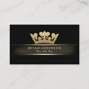 Gold Crown Business Card