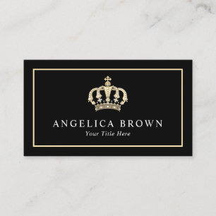 Gold Crown Business Card