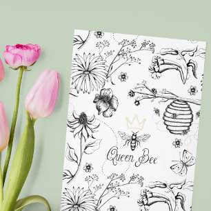 Gold Crown Queen Bee Mummy You Rule Mothers Day