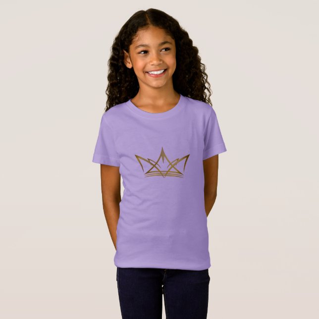 Gold crown sketch style T-Shirt (Front Full)