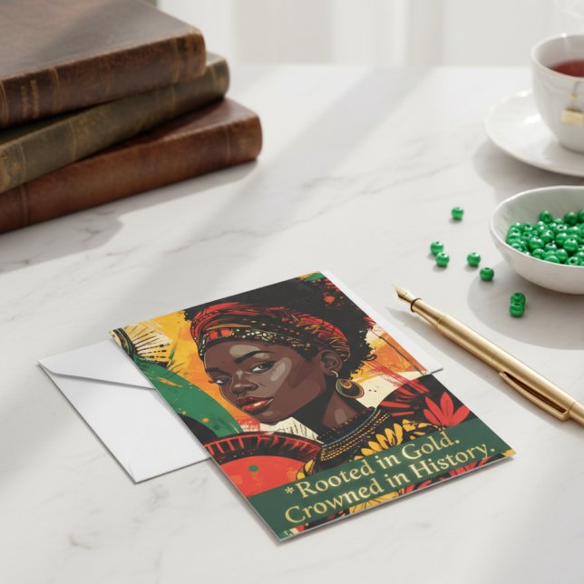 Gold Crowned Queen Heritage Spirit Card (Creator Uploaded)