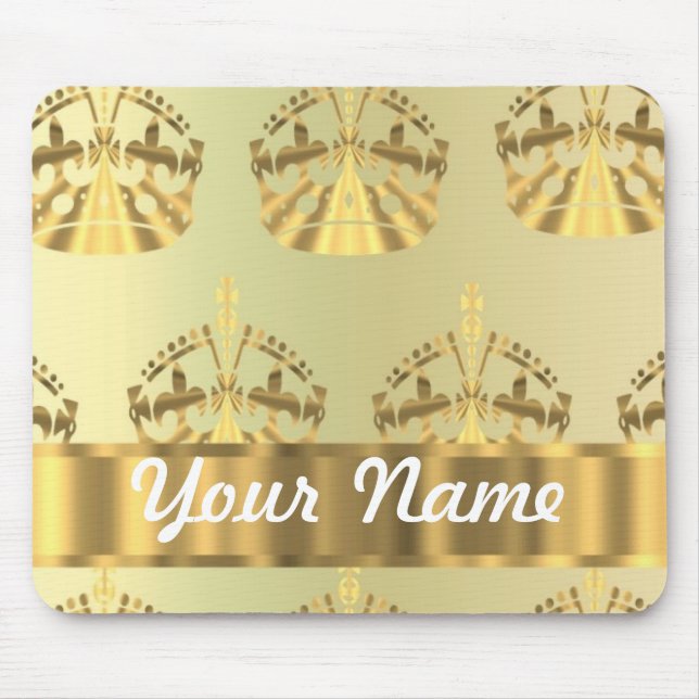 Gold crowns mouse pad (Front)