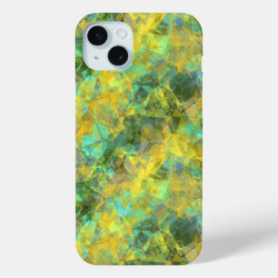 Gold Crumpled Texture iPhone 15 Mini Case