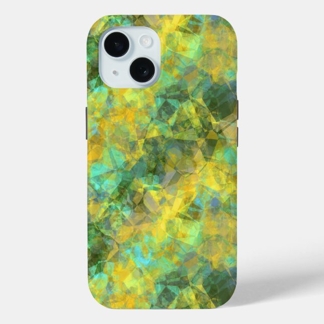 Gold Crumpled Texture Case-Mate iPhone Case (Back)
