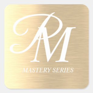 Gold Custom Stickers Product Labels