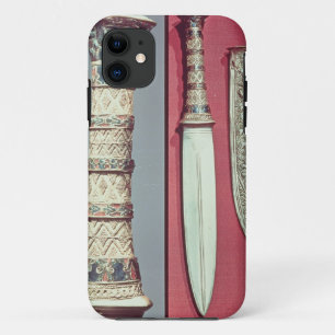 Gold dagger and sheath, Tutankhamun treasure, c.13 Case-Mate iPhone Case