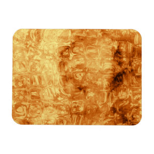 Gold Daisy Reflections Magnet