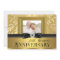Gold Damask Bow Photo 50th Wedding Anniversary 4