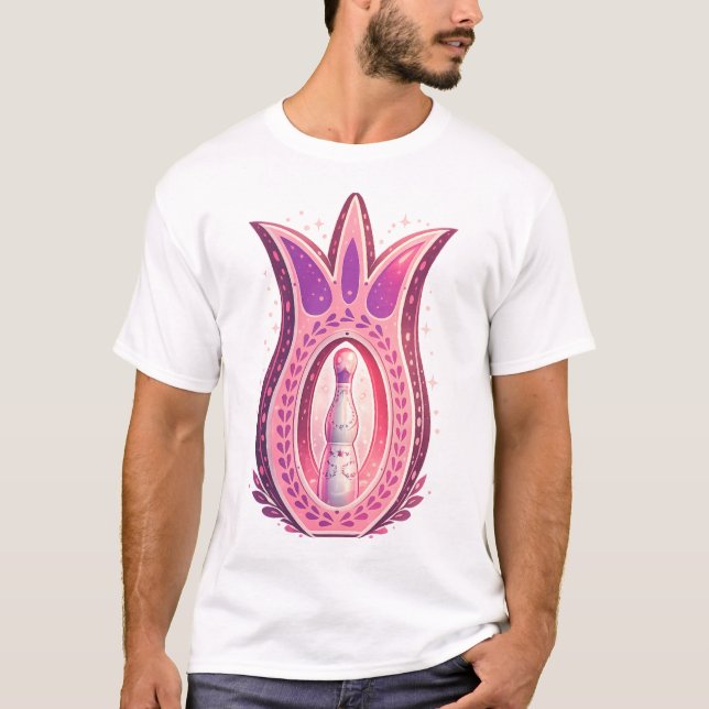 Gold decorative Art T-Shirt (Front)