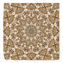 Gold Decorative Bandanna