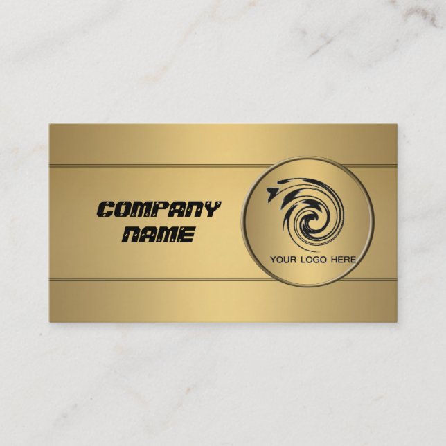 GOLD DESIGN Business card (Front)
