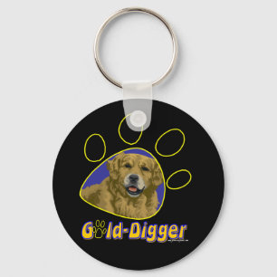 Gold - Digger Key Ring