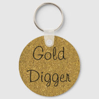 Gold Digger Keychain