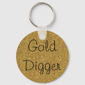 Gold Digger Keychain