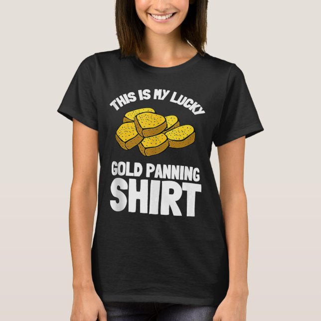 Gold Digging And Gold Panning Tank Top (Front)