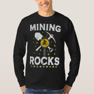 Gold Digging Gold Mining Gold Panning Gold Mine T-Shirt