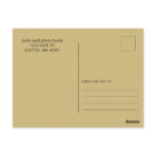 Gold Dinosaur Baby Shower Thank You 