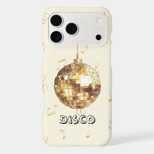Gold Disco Ball Glitter Notes