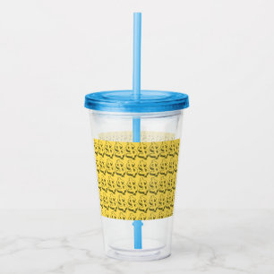 gold dolar acrylic tumbler
