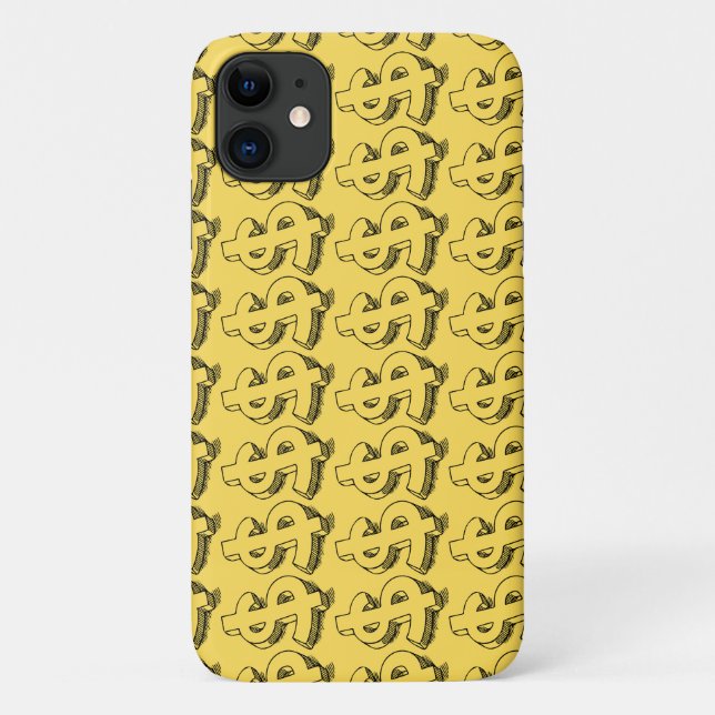 gold dolar Case-Mate iPhone case (Back)
