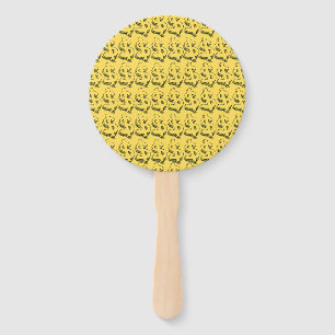 gold dolar hand fan