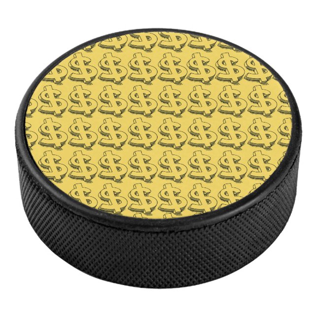 gold dolar hockey puck (3/4)