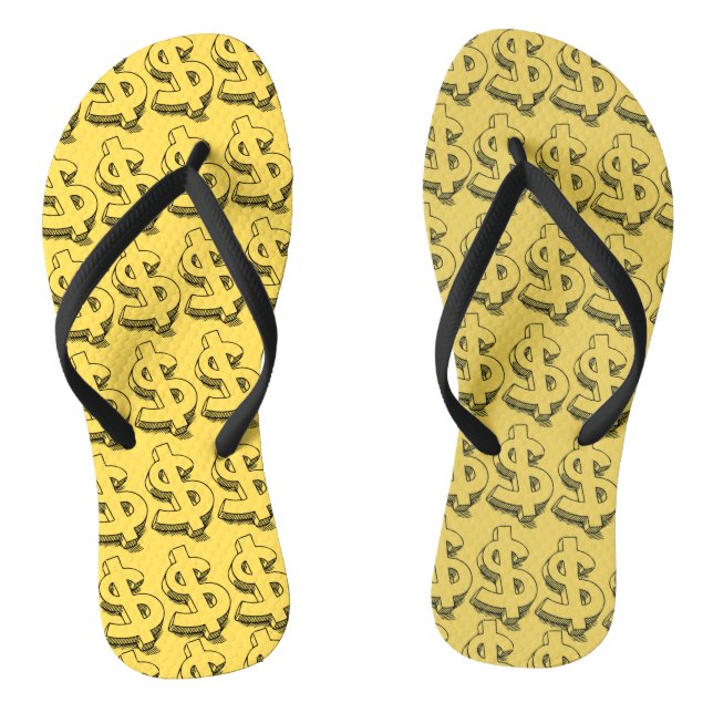 gold dolar jandals (Footbed)