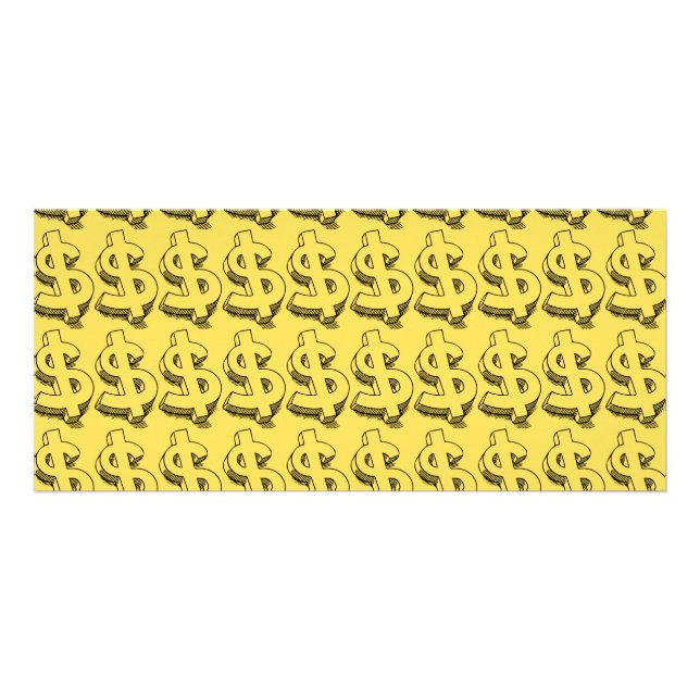 gold dolar rack card (Front)