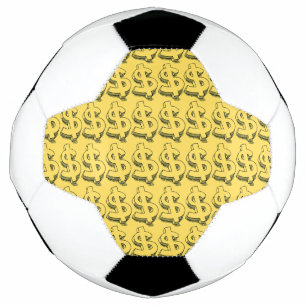 gold dolar soccer ball