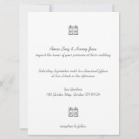 Gold Double Happiness Lanterns Chinese Invites