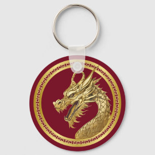 Gold Dragon- Key Ring