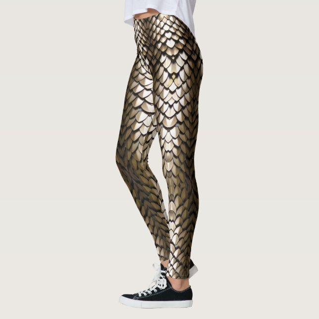 Gold dragon scales leggings (Left)