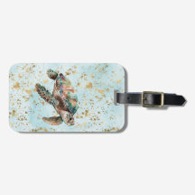 Gold Dream Sea Turtle