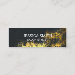 Gold Dust Background Business Card
