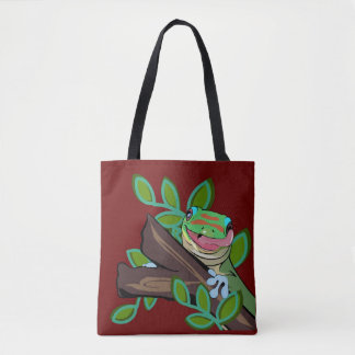 GOLD DUST DAY GECKO TOTE BAG