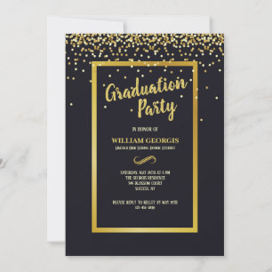 Gold Dust Invitation