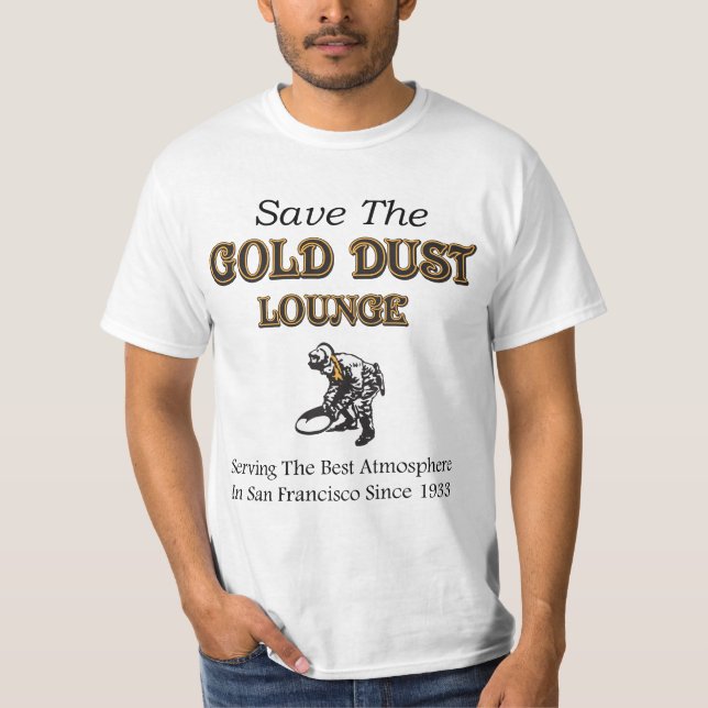 Gold Dust Lounge T-Shirt (Full design) (Front)
