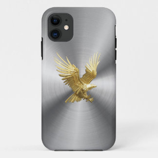 Gold Eagle Steel iron iPhone 11 Case