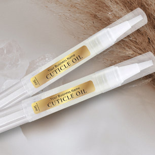 Gold Effect Modern Cosmetic Tube Twist Pen 3ml 5ml