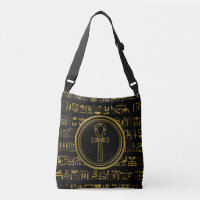 Gold Egyptian Ankh Cross symbol