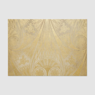 Gold Egyptian Scroll Design Tissue Paper