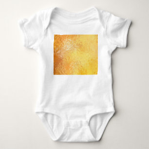 Gold Elegance: Abstract Luxurious Background Baby Bodysuit