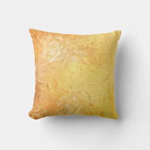Gold Elegance: Abstract Luxurious Background Cushion