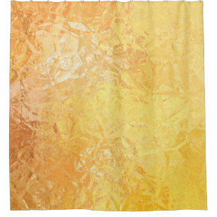 Gold Elegance: Abstract Luxurious Background Shower Curtain