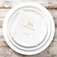 Gold | Elegant 50th Wedding Anniversary