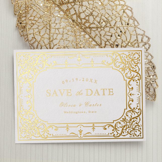 Gold elegant romantic ornate vintage wedding (Creator Uploaded)
