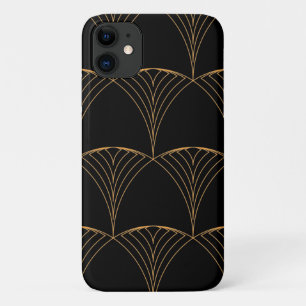 Gold, elegant simple luxurious traditional pattern Case-Mate iPhone case