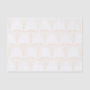 Gold, elegant simple luxurious traditional pattern tissue paper